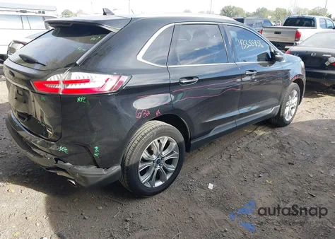2019 Ford Edge Titanium z USA, uszkodzony, nr VIN 2FMPK3K96KBB34546